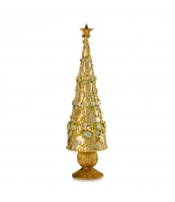 Albero di Natale Lamart in resina oro 48 cm  1022243