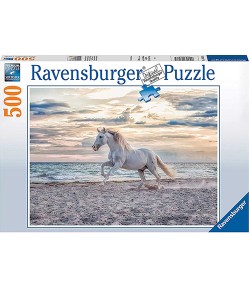 Puzzle Ravensburger Cavallo in spiaggia 500 pz 16586