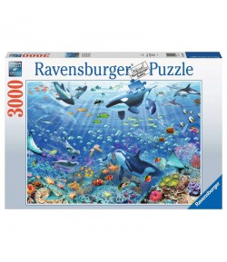 Puzzle Ravensburger Variopinto mondo subacqueo 3000 pz 17444