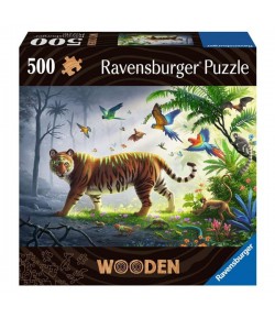 Puzzle in legno Ravensburger Tigre 500 pz 17514