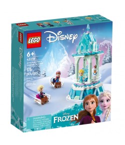 Lego Frozen Disney  La giostra magica di Anna ed Elsa 43218