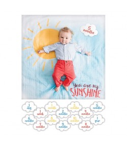 Kit primo anno copertina Swaddle Lulujo Baby Sunshine LJ588