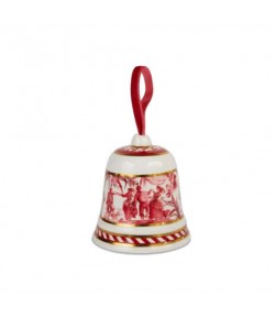 Decorazione Natale Baci Milano Campana Le Rouge rossa BELL.ROU01