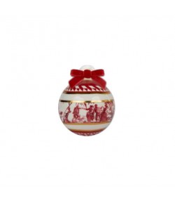 Decorazione Natale Baci Milano Palla Le Rouge rossa 7 cm BALL1.ROU01