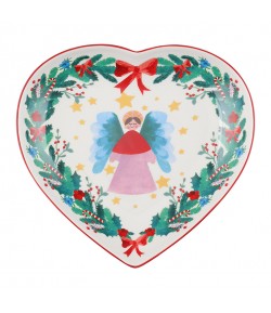 Vassoio a cuore Natale Angel Maxwell & Williams Christmasville MWME0022