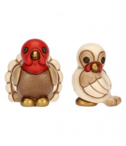 2 tacchini Thun Presepe Classico S3320A91