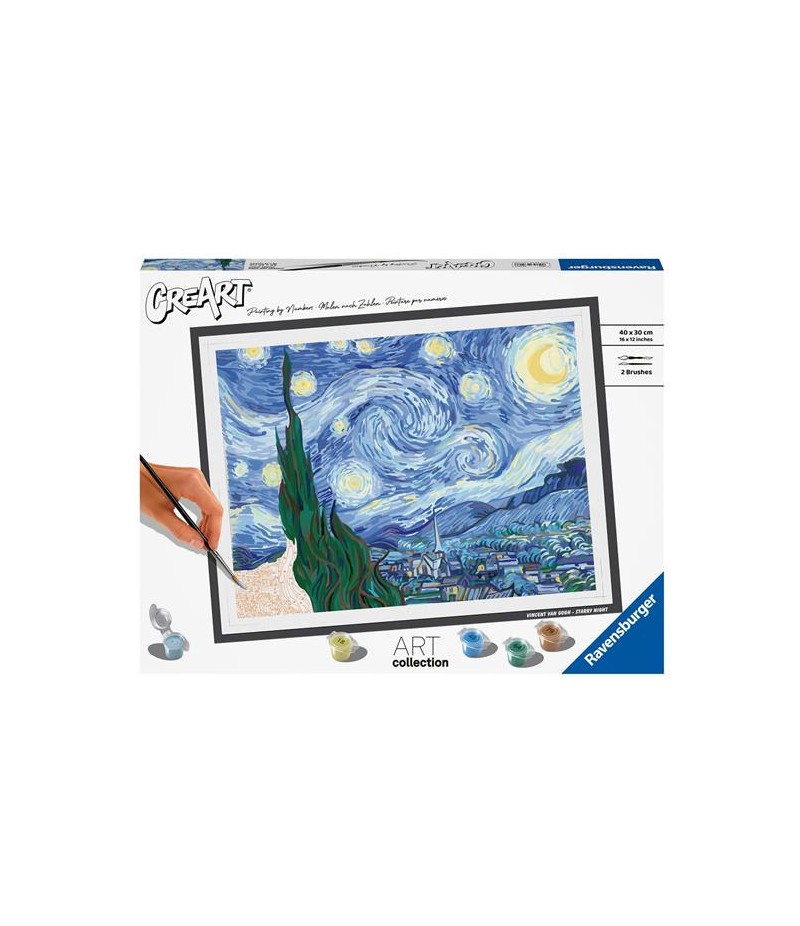 Dipingere con i numeri - Van Gogh Notte Stellata – Figured'Art