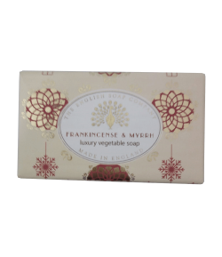 Saponetta Natale The English Soap Company incenso e mirra 190 g 00627