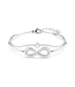 Bracciale Swarovski Hyperbola infinito bianco rodio 5684049