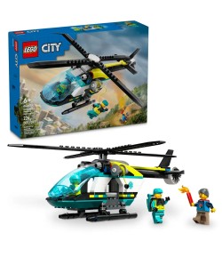 Lego City Elicottero di soccorso di emergenza 60405