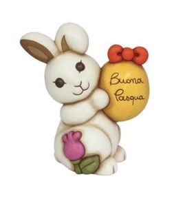 Coniglietta Joy con uovo Thun Soeprese di Pasqua grande F3375H90
