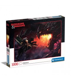 Puzzle Clementoni Dungeons & Dragons drago sputafuoco 1000 pz 39735