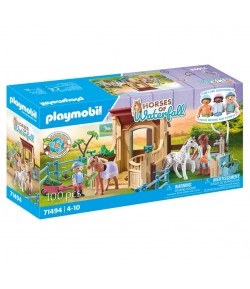 Scuderia con recinto Playmobil Horses of Waterfall 71494