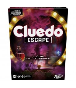 Gioco da tavolo Cluedo Escape Club dell'illusionista Hasbro F8817