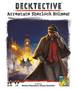 Gioco da tavolo Decktective Arrestate Sherlock Holmes! DaVinci 95753