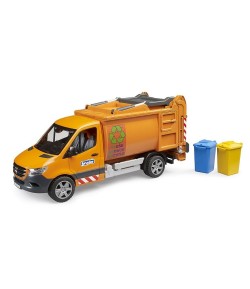 Bruder Mercedes Benz Sprinter trasporti rifiuti 02682