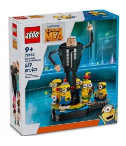 LEGO Gru e Minions in mattoncini 75582