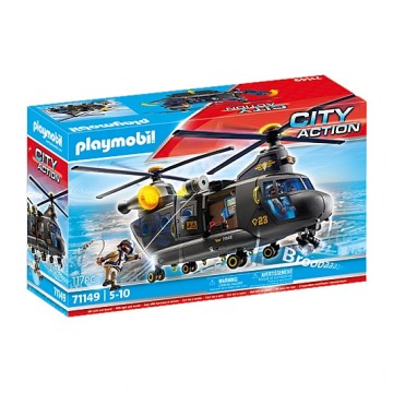 Playmobil Elicottero Unità Speciale 71149