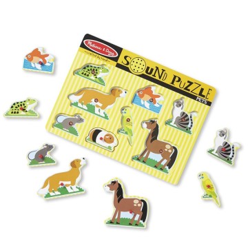 Sound Puzzle Melissa & Doug pets 10730