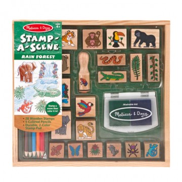 Stamp-a-Scene Rain Forest Melissa & Doug 12423