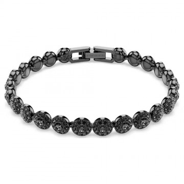 Bracciale Swarovski Una Angelic nero placcato rutenio 5709411