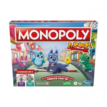 Gioco da tavolo Monopoly Junior 2 in 1 Hasbro F8562