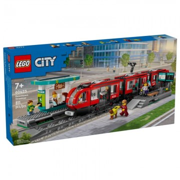 LEGO City Tram e fermata del tram 60423