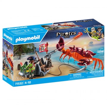 Pirata e mostro marino Playmobil 71532