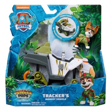 Paw Patrol Tracker veicolo Jungle Pups Spin Master 6067762