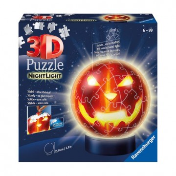 Puzzle 3D Ravensburger Zucca di Halloween 11253