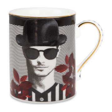 Mug Mr Black Baci Milano Gli Inseparabili MUG.INS02