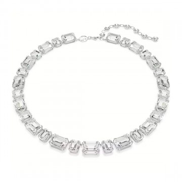 Collana Swarovski Millenia bianca placcata rodio 5705757