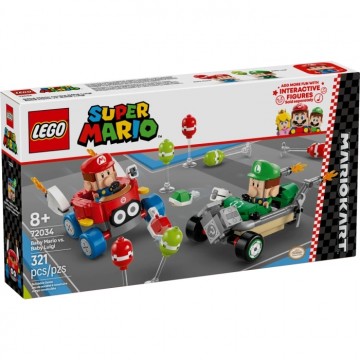 LEGO Super Mario Kart Baby Mario vs Baby Luigi 72034