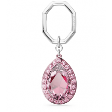 Portachiavi Swarovski Lucent rosa placcato rodio 5666646