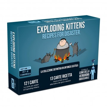 Gioco da tavolo Exploding Kittens Recipes for Disaster Asmodee 04204