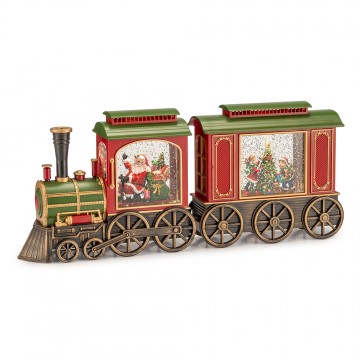 Carillon Treno con vagone Lamart rosso 48x20 cm 1025150