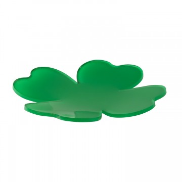 Vuotatasche Vesta in acrilico Quadrifoglio verde 04332.83