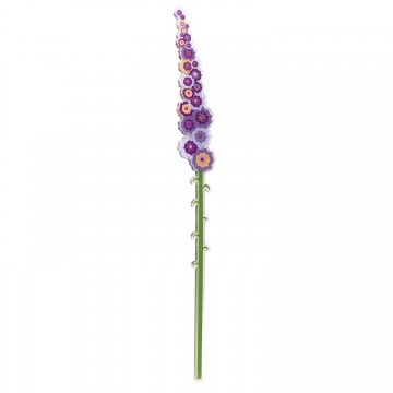 Fiore Lillà viola Vesta in acrilico grande 63.5 cm 04339.18