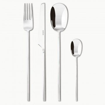 Sambonet Set 24 Pz Posate Tavola Monoblocco 100 inox 52570-81