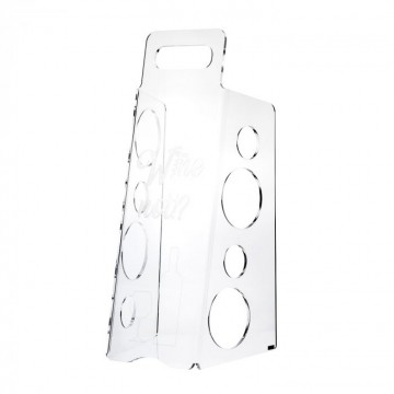 Portabottiglie Vesta in acrilico Wine Not trasparente 14706.00
