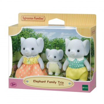 Sylvanian Families Trio Famiglia elefante 5771