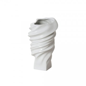 Vaso midi Squall Rosenthal bianco 15 cm 14463 800001 26015