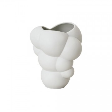 Vaso midi Skum Rosenthal bianco opaco 14 cm 14621 100102 26014