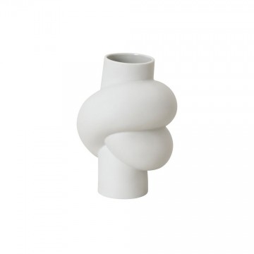 Vaso midi Node Rosenthal bianco opaco 14 cm 14628 100102 26014