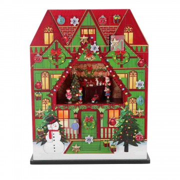 Calendario dell'Avvento animato con laboratorio di Babbo Natale Timstor 250190