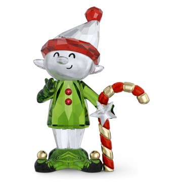 Decorazione Elfo di Natale Swarovski Holiday Cheers 5701852
