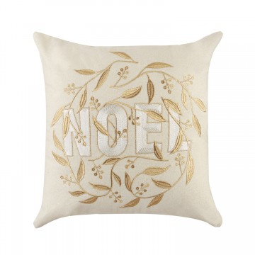 Cuscino Natale L'Oca Nera Soffice Magia noel quadrato 1XM1002.11