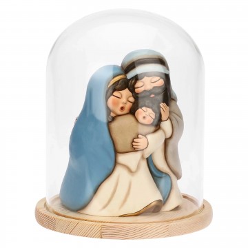 Sacra Famiglia in campana di vetro Thun Presepe Classico T10640283H90