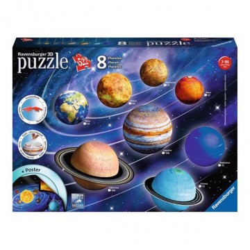 Puzzle 3D Il sistema planetario Ravensburger 11668