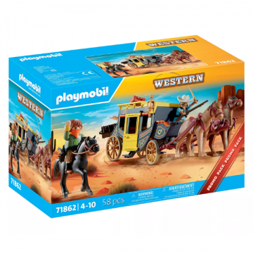 Diligenza e bandito del Far West Playmobil 71862